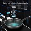 Joyoung 32cm 316 SS Honeycomb Non-stick Wok