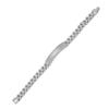 Metal Bracelet Elegant Hand Chain Fashionable Titanium Steel Silver Wrist Jewelry