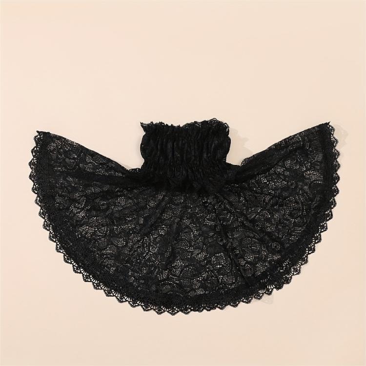 Lace Ruffled Collar Perfect For Cosplay, Stage Performances, And Costume Party Halloween Photo Props