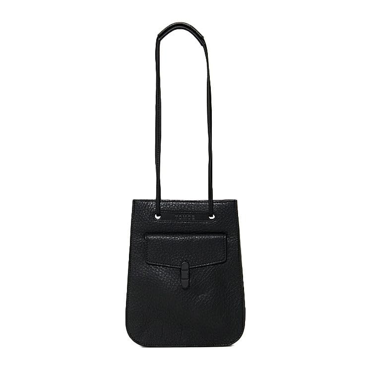 

Tomoe Trion Official Baseball Glove Manufacturer s 2-Way Shoulder Bag, Small, Genuine Leather, Men s Small Crossbody Bag, Utility UBS TRION, Black