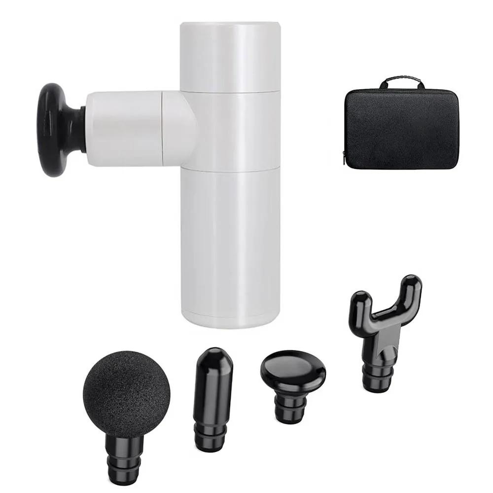 Aluminum Alloy Mini Fascia Gun Household Small Fitness Massage Gun for Deep Relaxation of Muscles and Relief of Fatigue