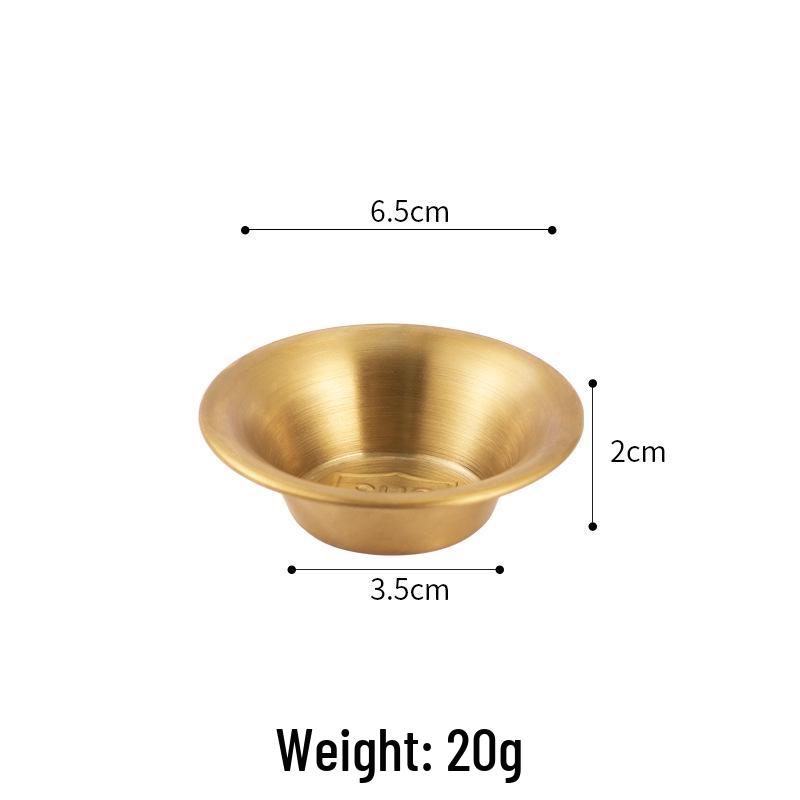 Stainless Steel European-Korean Style Sauce Bowl for Dipping, French Fries, Ketchup, and Salad Dressing.