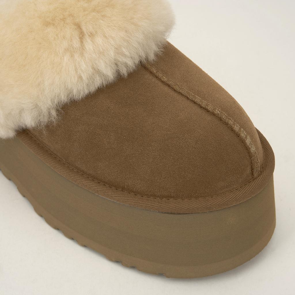 UGG נעלי בית פאנקט ערמוני נעלי ספורט חומות לנשים 1113474-CHE