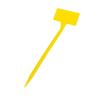 Pack Of 50 Plastic Plant Labels For Garden Nursery Herb Flower Vegetable Marking Waterproof ABS Markers B03E