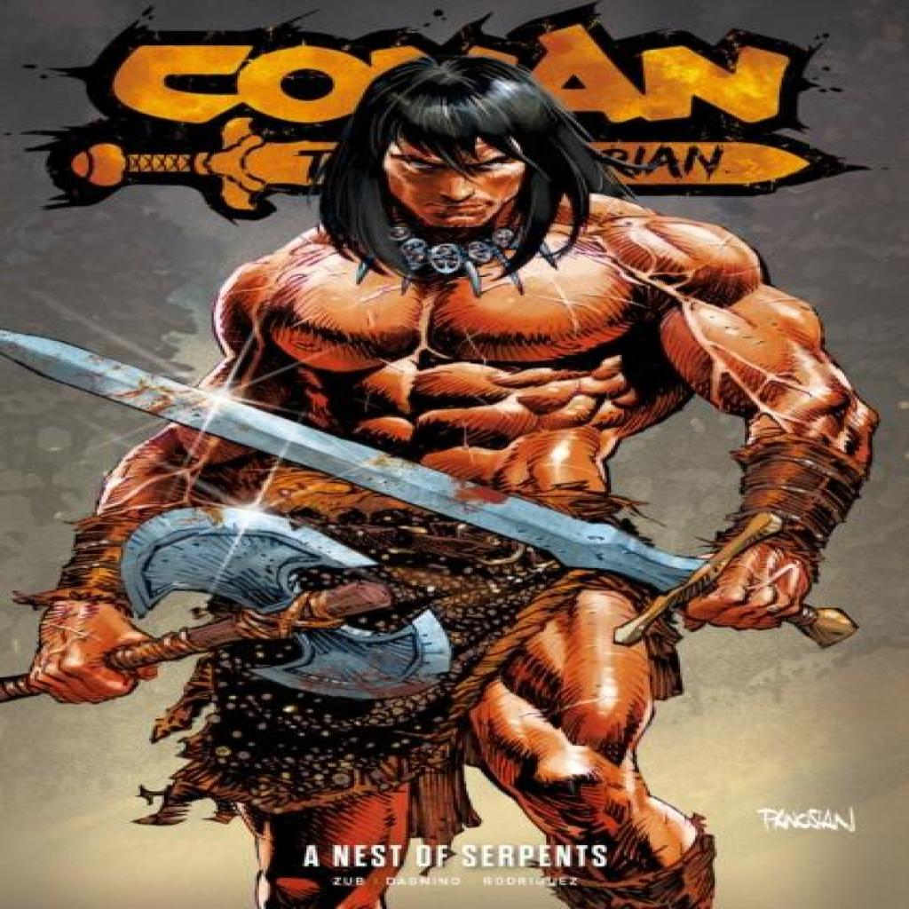 Conan the Barbarian A Nest of Serpents by Fernando Dagnino Paperback Book 9781787743274