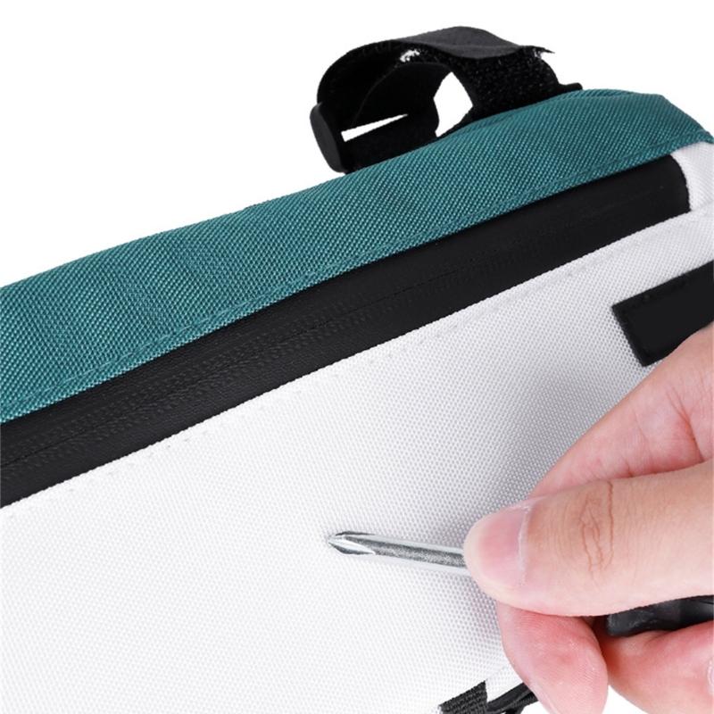 Durability Bicycles Top Tube Pack Leakproof High Capacity Cycling Crossbars Bag Mountain Bikes Accessories