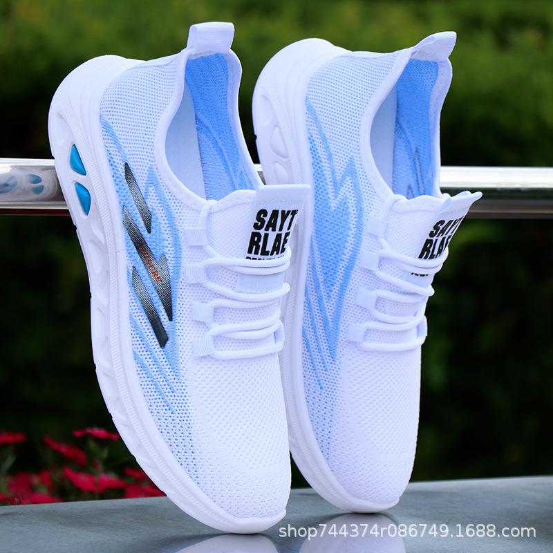 

Spring and Autumn mesh shoes breathable sports shoes light casual shoes deodorant non-slip canvas shoes casual 38