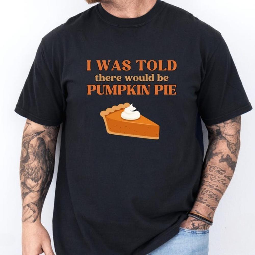 

Funny Vintage Autumn Festival Thanksgiving TShirt Pumpkin Pie Graphic T Shirts Woman Man Casual Family Dinner Party Shortsleev 4XL
