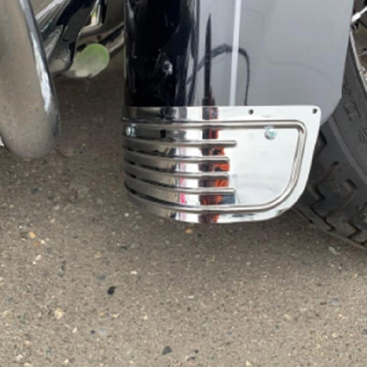 Kryt předního spoileru motocyklu Příslušenství pro úpravu motocyklu Náhradní žebrovaný kryt předního spoileru