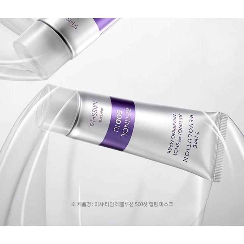 MISSHA - Time Revolution Retinol 500 Shot Wrapping Mask