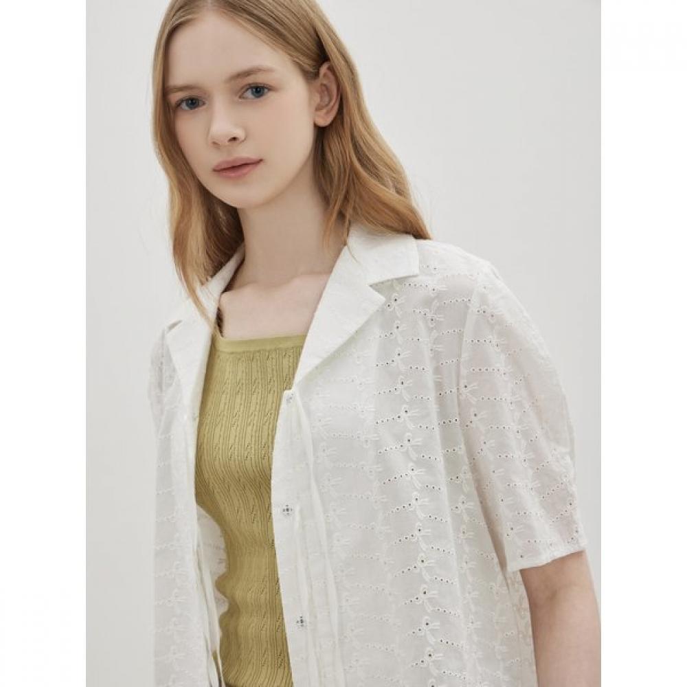 Cc Collect. Punching Lace Blouse C262msc044