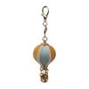 DIY Faux Leather Craft Kit Handmade Hot Air Balloon Keychain