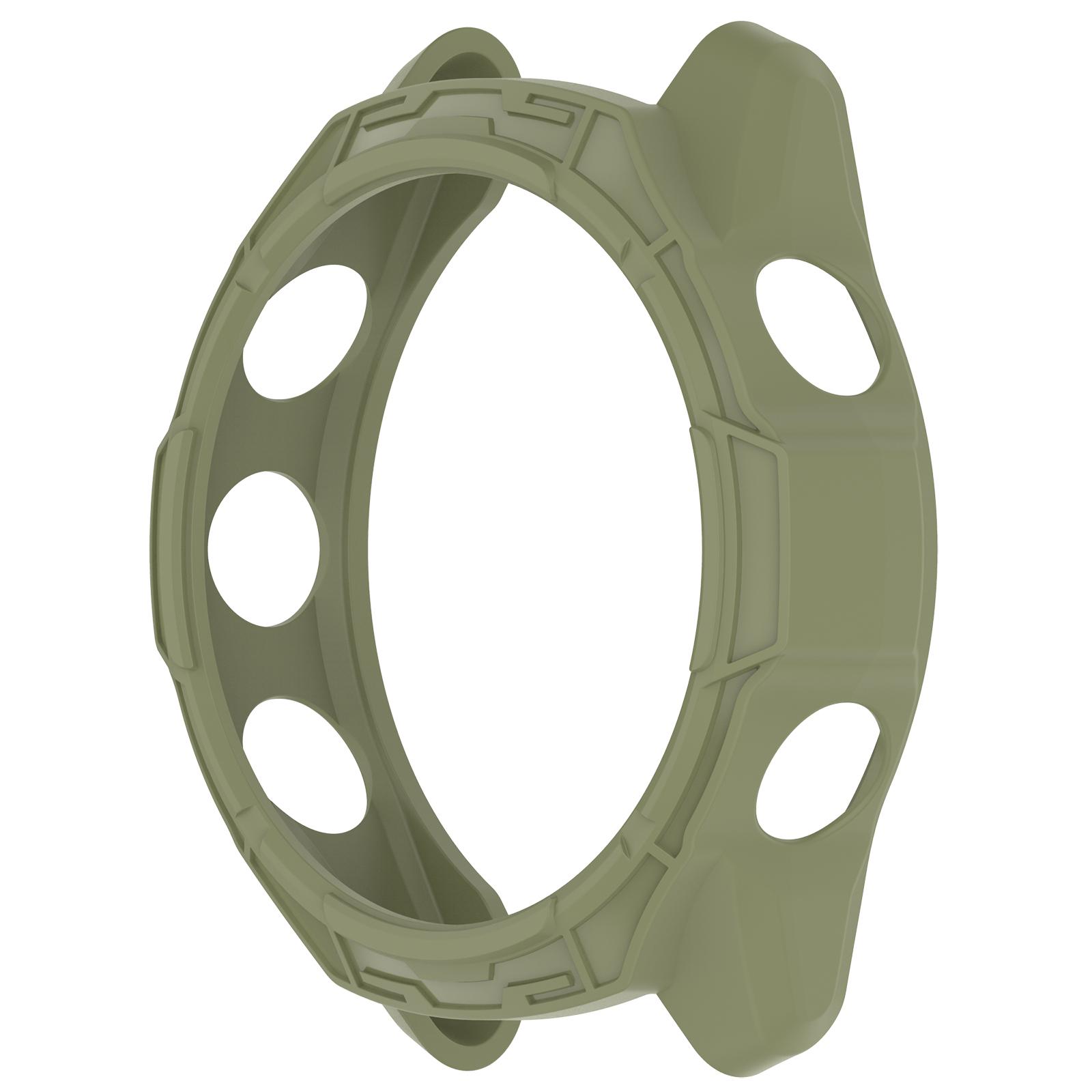 

Броня Порожнистий ТПУ Захисний Чохол для Garmin Forerunner 570 42MM 47MM 970 Рамка Тверда Кришка Захисна Оболонка для Годинника Чохли Бампер Forerunner 970 джунглях зелений колір