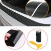 100cm Car Trunk Door Sill Plate Protector Rear Bumper Rubber Strip Pad Mouldings Cover Styling Guard Scraper Car