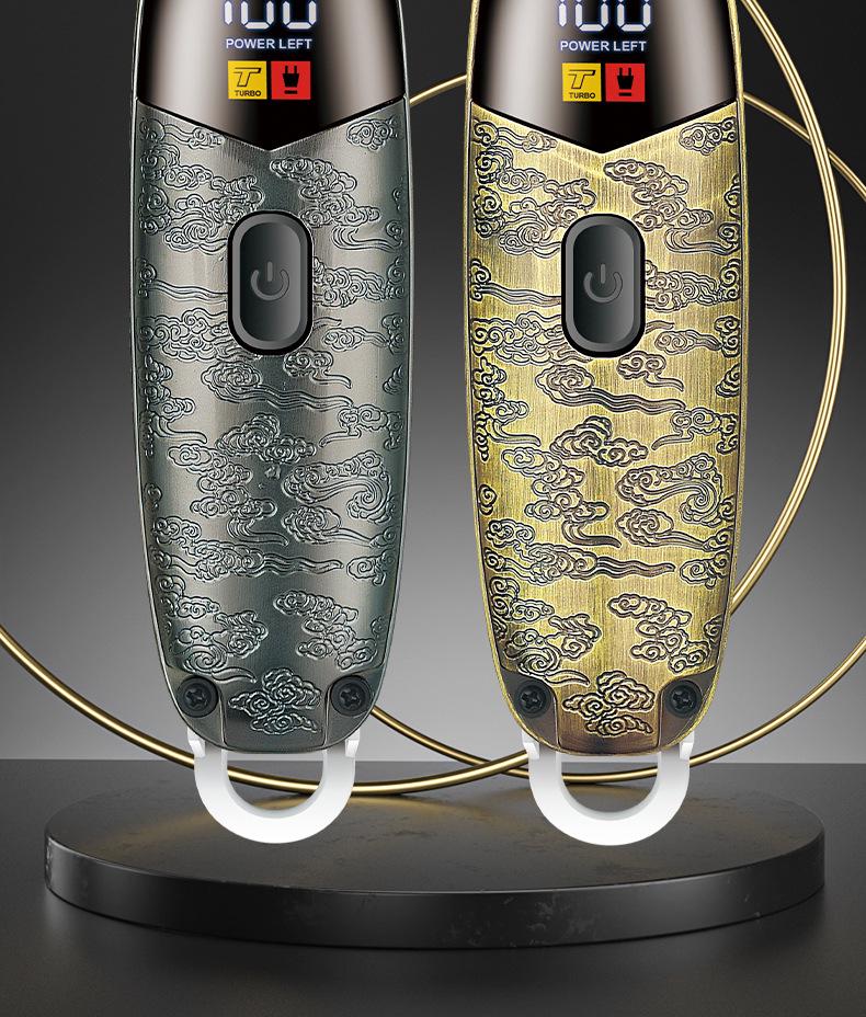 Men's Mini Electric Hair Clipper with Digital Display for Salon-Quality Shaving and Trimming