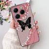 Cover For Tecno Spark 20 Pro Plus Back Bumper Spark 20Pro 20C Colorful Butterfly Flower Painting Phone Case Black Soft Silicone