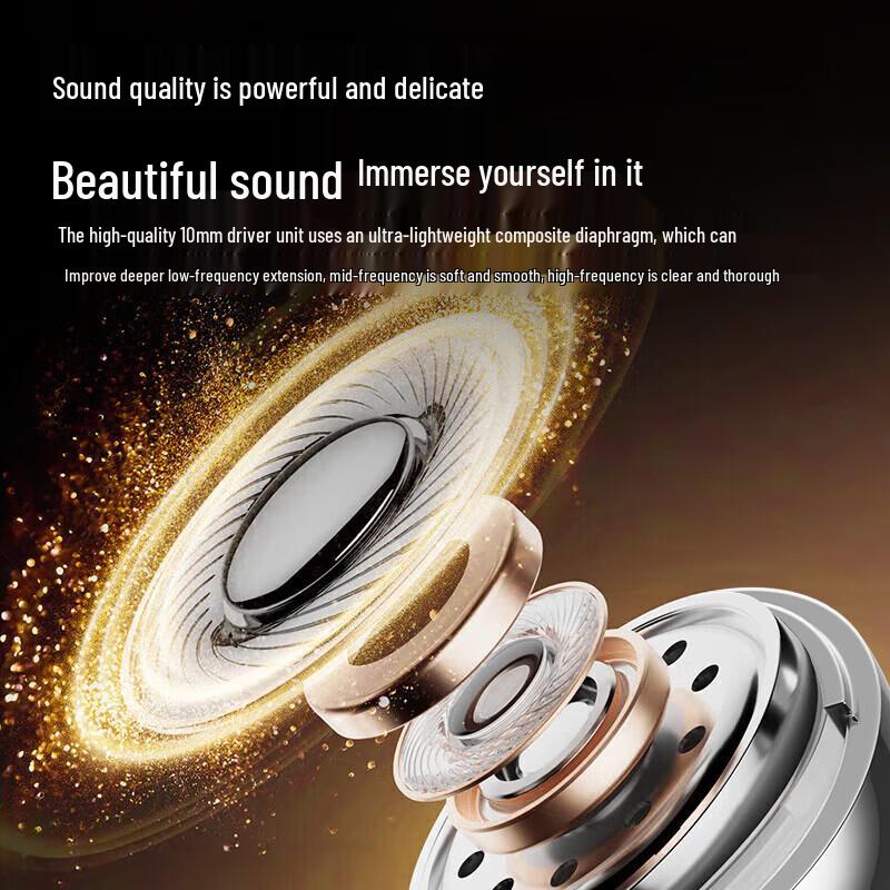 Lenovo RS107 Smart Touch Open-Ear Clip Bluetooth Earbuds