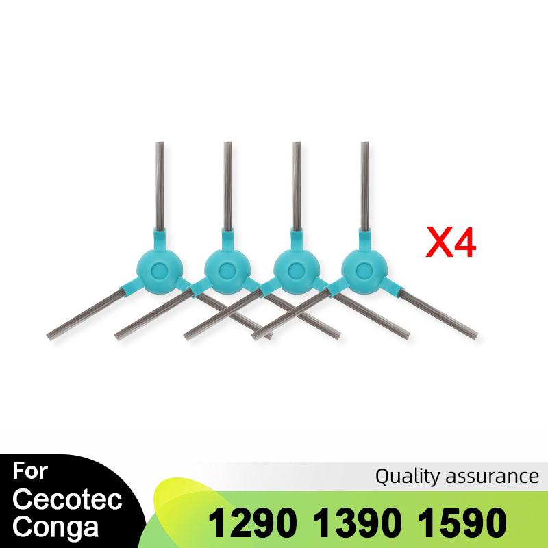 

For Cecotec Conga 1290 1390 1590 Robot Vacuum Cleaner Spare Parts Roller Main Side Brush Hepa Filter Mop Cloth Rag Accessories