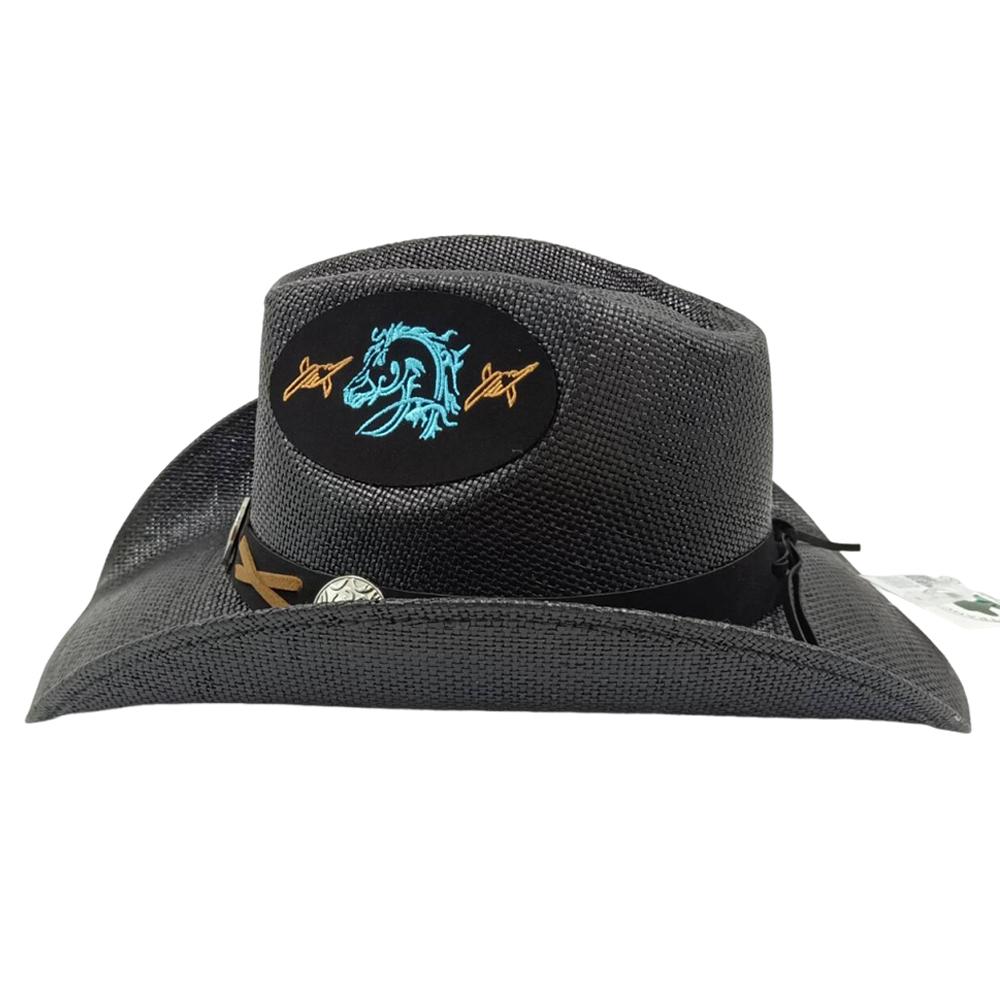 Western Cowboy Hat Straw Hat Men and Women Beach Sun Hat Retro Gentleman Ladies Cowboy Jazz Outdoor Travel Summer New Cowboy Hat