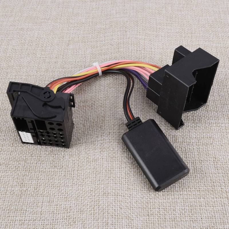 

Bluetooth Module Audio Receiver Adapter 12Pin Radio Stereo AUX Cable fit for Mercedes-Benz W169 W245 W203 X164 R230 W221 W251