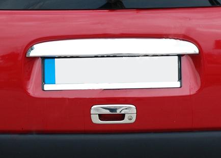 

Накладка над номером (1996-2002 Однодверний, нерж.) для Citroen Berlingo