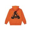 PALACE Tri-mesh Hood Logo Print Hoodie Unisex Orange PAL-SS22-238