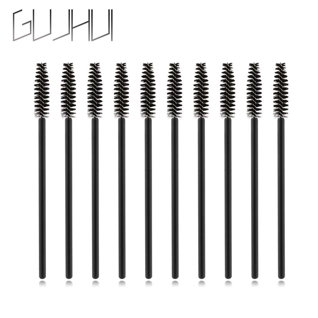 50шт хрустальная одноразовая кисть для ресниц, инструмент для аппликатора для блеска для макияжа