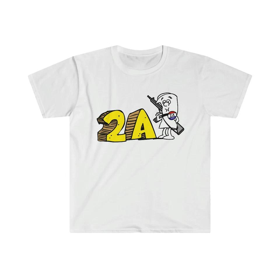 2A Second Amendment T-Shirt 5 COLORS Bill AR15 guns 2nd AR 15 USA America arms S
