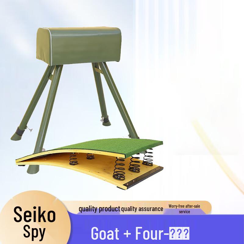 Gymnastics Vaulting Horse and Springboard Set