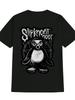 Lustiges Herren-Grafik-T-Shirt - Vintage Schwarz, Sommer-Kurzarm-T-Shirt mit Tier Unisex T-Shirt