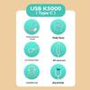 EDIFIER K5000 USB Type-C Professional Exam Headset