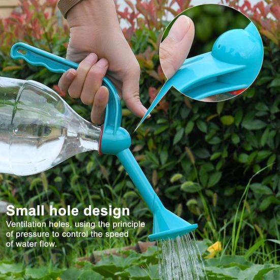 Long-Spout Spray Head Bottle Cap Watering Spout Spray Bottle Shower Head Compatible