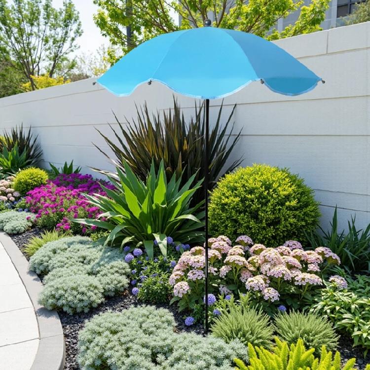 Outdoor Plant Umbrella Flower Side Multifunctional Garden Umbrella Shade for Potted Plant Outdoor Planter Pot Garden