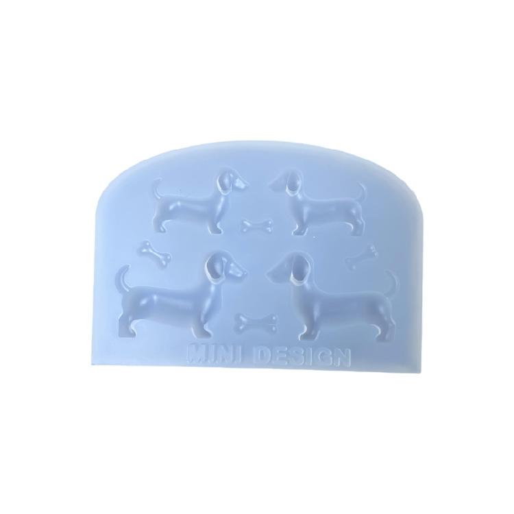 

Detailed Dog Silicone Craft Mold with Easy Releasing Nonstick Charm Molds Perfect for Handmade Keychains Decorations 1