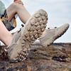 Summer Men's Large Size Outdoor Mesh Shoes Breathable Hiking Shoes