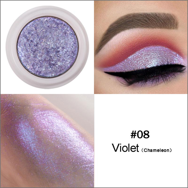12 Colors Monochrome Potato Mashed Eyeshadow Glitter Shimmer Shining Lasting Matte Metallic Eye Shadow Cosmetic