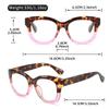 The New Teopard Print Gradient Round Reading Glasses Are Trendy and Fashionable Reading Glasses For Women
