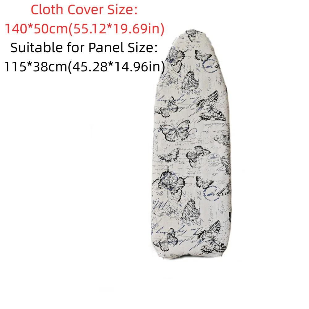 1pcs with Elastic Edge Ironing Board Cloth 140*50cm Ironing Board Cover Pad  For Ironing Table