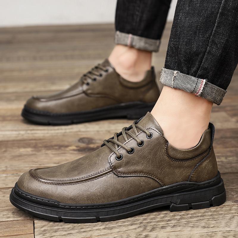Autumn Spring Luxury Brand Men Shoes Slip on Business Moccasins Breathable Italian Casual Men Leather Loafer Men Driving Shoes