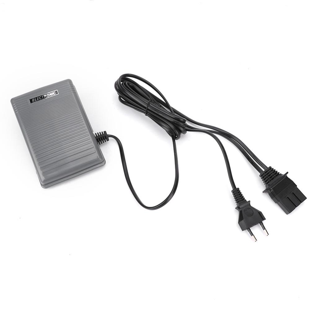 EU Stecker Fußpedal Elektrischer Nähfußregler Maschinenreparatur