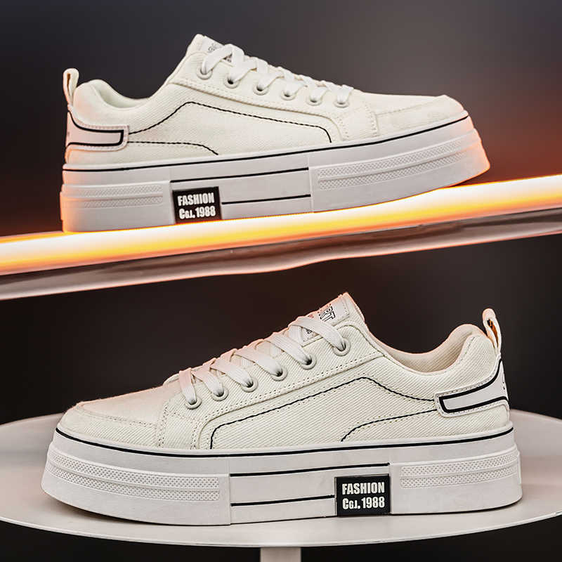 Round Tip Massive Men's Vulcanized Sneakers Woven Sports Shoes For Men Brand Snearkers For Man From China Cute