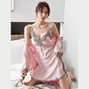 Spring and Summer Sleepwear Five Piece Set Sexy Home Sleepwear European and American Lingerie Sexy Lace Sleepwear