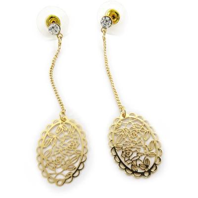 [L5616] - Gold 'Carmen' Earrings