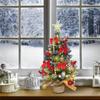 AEE4-Miniature Christmas Tree Christmas Table Ornament Decorative Miniature Christmas Tree Desktop Christmas Tree Decoration