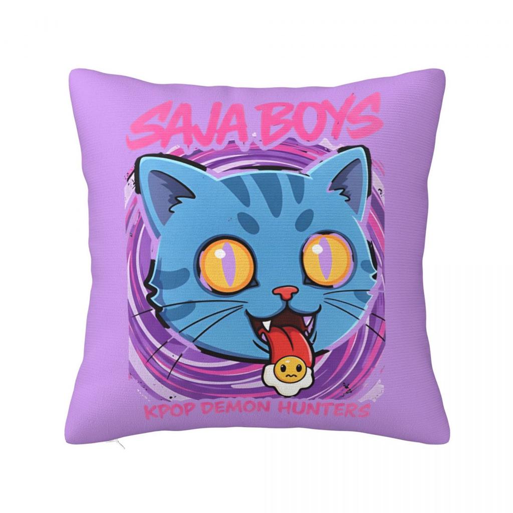 Kpop Demon Hunters Zoey Huntrix Pillowcase Polyester Cushion Cover Decor Pillow Case Cover Home Square 45X45Cm