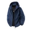 Men's Solid Color Jacket Men's Casual Cports Outdoor Mountaineering Waterproof Jacket