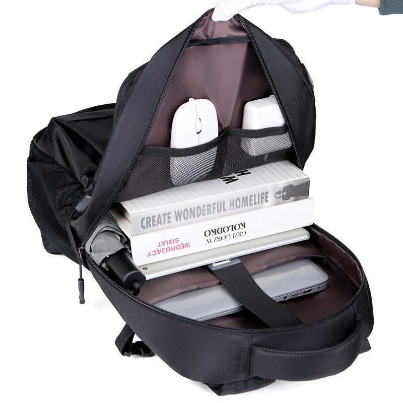 Li Shen Large Capacity Business Travel Oxford Backpack