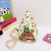 Niedliche Capybara Umhängetasche Reizende Cartoon Lässige Schultertasche Brusttaschen Multifunktionale Aufbewahrungstasche Für Mädchen Jungen Geschenke