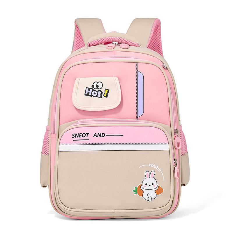 Elementary school bag spine protection backpack large capacity weight reduction backpack high value cute backpack