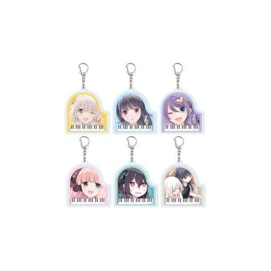 88 / 2 Acrylic Keyholder Complete Set: Box of 6